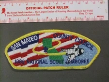 Boy Scout San Mateo County Council JSP 1989 National Jamboree 1924PP