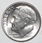 1948 D Roosevelt Dime CHOICE BRILLIANT UNCIRCULATED (J298)