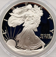 American Eagle PR 70 Graded 1995 Silver Bullion Coins for sale | eBay