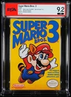 Super Mario Bros 3 NES - Complete in Box (CIB) - PSA Graded 9.2