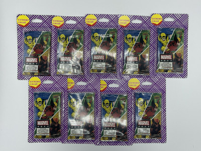 2020/21 Upper Deck Marvel Ages Trading Card Value Pack Lot of 9 New/Sealed