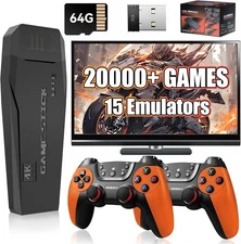 M9 Retro Game Stick, Retro Video Game Console 64GB with 20000+ Retro Games