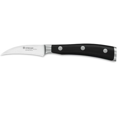 Wüsthof Ikon Schälmesser gebogen Küche 7 cm Made in Germany