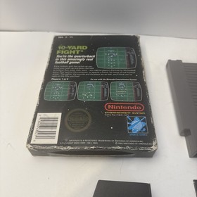 10-Yard Fight (Nintendo Entertainment System NES 1985) Complete In Box CIB 