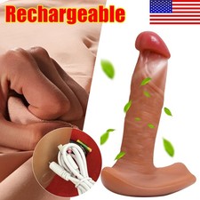 Sex Toys-Male Prostate Massager Vibrator Thrusting Anal Butt Plug Dildo