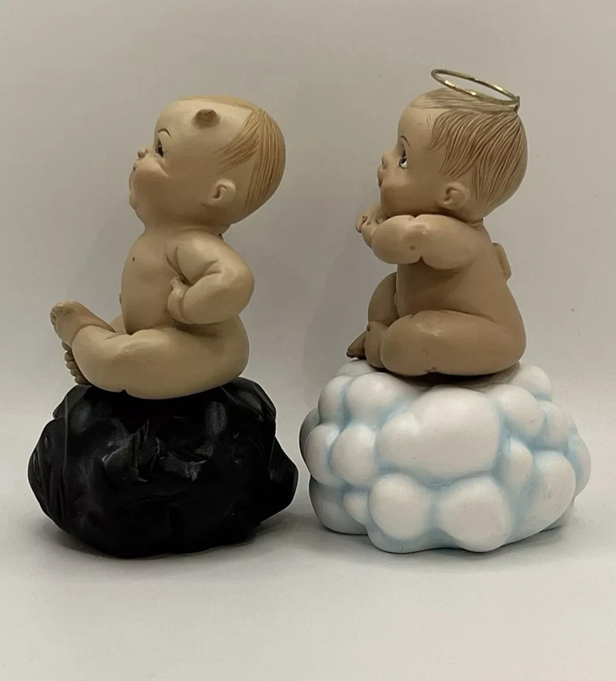 Vintage Marie Osmond Travieso Y Bonito Serie “Wee Bees” 2003 Resina Bebés #1772 Foto 4 de 4