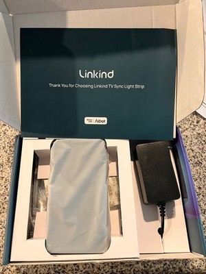 Linkind Smart TV Light Strip With HDMI Sync Box (Up To 90 In TV) NEW
