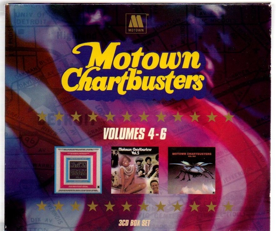Various Artists - Motown Chartbusters Vols. 4 to 6 (triple CD set 2001)