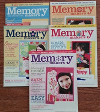 Memory Makers Scrapbook Magazines 2009 Lot of 5