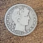 1904-S Barber Half Dollar