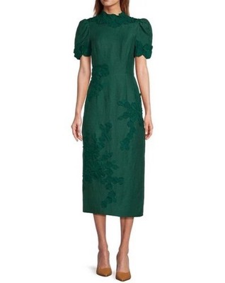 emerald green prom dress sleeves Emerald Green Long Sleeve Prom Dress Square Neck, Sparkly Lace, Corset –  Viniodress main image 0
