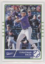 2020 Panini Chronicles Classics Yonathan Daza #10 5fu