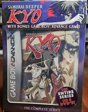 Samurai Deeper Kyo Complete Game Bundle DVD+Gameboy Advance Game  RARE!