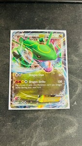 Pokemon Card Rayquaza EX 60/108 Roaring Skies Holo Half Art NM