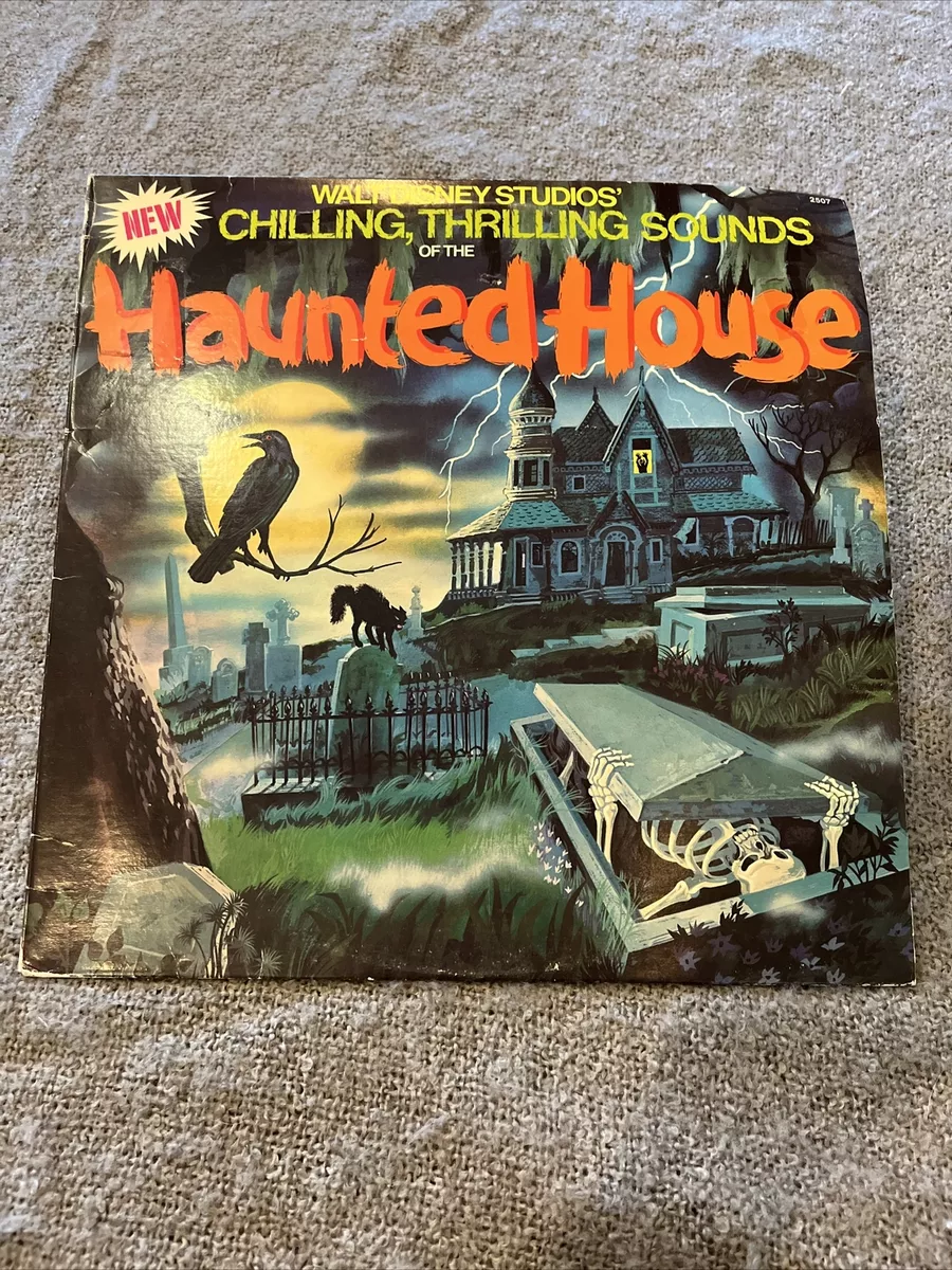 Disney Chilling Thrilling Sounds Haunted House 2507 Vinyl Record