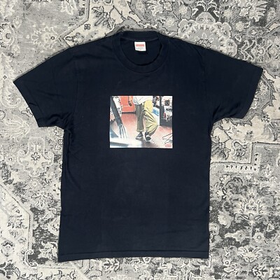 ★SS15★希少モデル★ KIDS キッズ 40Oz 40オンス Tシャツ SS15 Supreme Kids 40oz Navy Medium Graphic T Shirt Larry