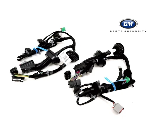 2014-2018 Silverado Sierra LH RH Camper Mirror Door Harnesses 84290984 84290964