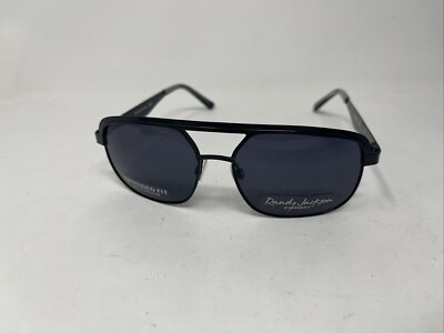 RANDY JACKSON S920 021 57-15-145 Black W/ Gray Lens  F13