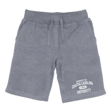 Coastal Carolina University Chanticleers CCU NCAA College Fleece Property Shorts
