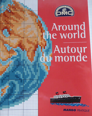Kreuzstich Buch Mango special, DMC,  Rund um die Welt Around the World