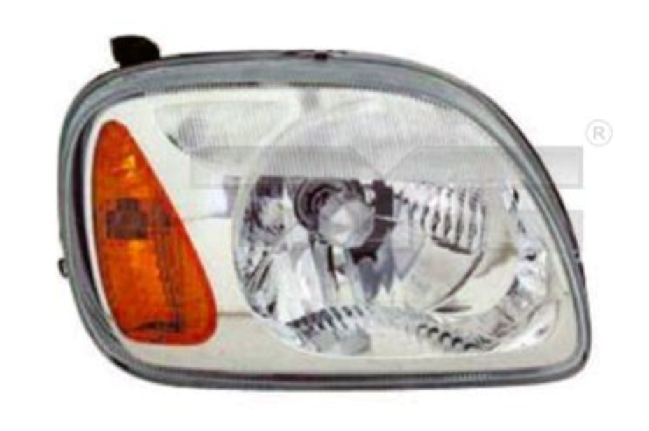 Feu avant droit pour Nissan Micra II, phare H4 électrique chrome anti-refus CT