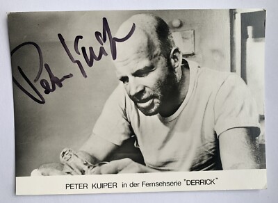 Peter Kuiper * Kult - Fernsehserie DERRICK * Original Autogramm, handsigniert * 