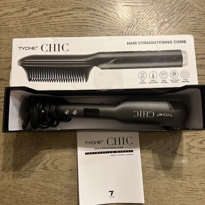 Tyche Chic Hair Straightening Comb Cool Touch Surface | eBay display picture 2