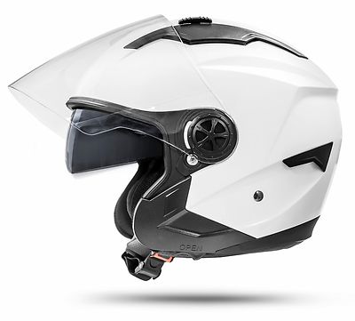 LA Street Jethelm Doppelvisier ECE  Motorradhelm ATV Quad e Moto Roller Helm