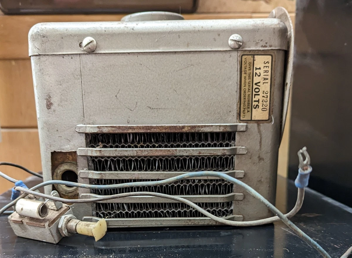 Vintage Aftermarket Serial 27220 12 Volts Car or Truck Heater | eBay