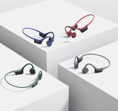 AfterShokz AS650 On-Ear Bone Conduction Bluetooth Wireless Headphones Sports NEW
