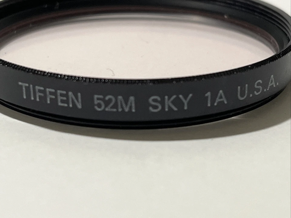 Tiffen 52mm Sky 1A Skylight filter USA for Canon Nikon Pentax sigma Sony lens - Image 3 of 4