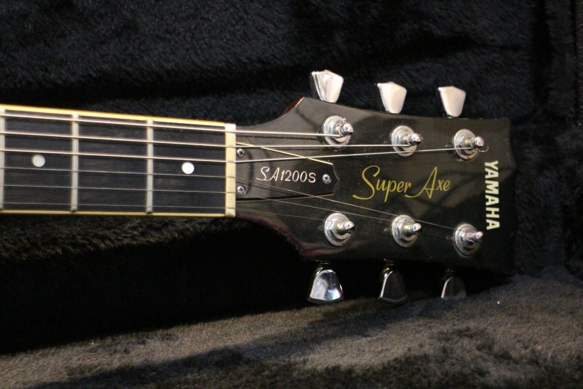 USED Yamaha SA 1200S Electric Guitar Made in Japan Dark Cherry Red