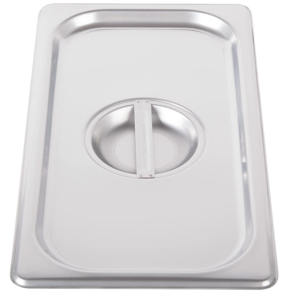 1/6 Pan Lid 6-pack 1/3 Size Solid Stainless Steel Steam Table / Hotel ...