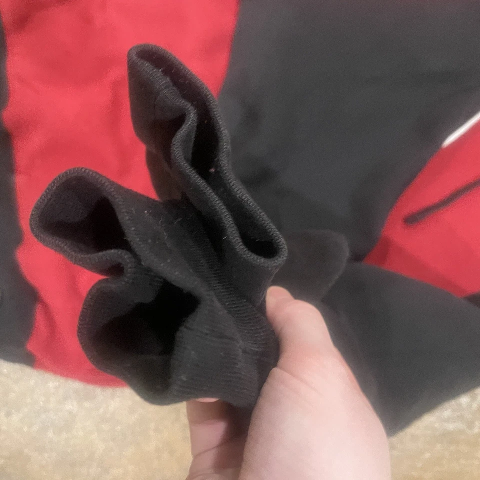 Vintage Independent Trucks Live To Ride Hoodie Skate Sweatshirt  Large Red/Black - Image 4 of 4