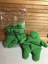 Vintage Disney Store Two Original Flubber Mini Beanbag Plush Model 16576 - Bag