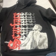 REASON Men's Scarface Money Power Respect Graphic Print Hoodie Pacino Gangster