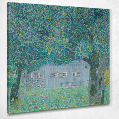 Bauernhof In Buchberg Oberösterreich Bauernhof Gustav Klimt, kg82 Druckbild
