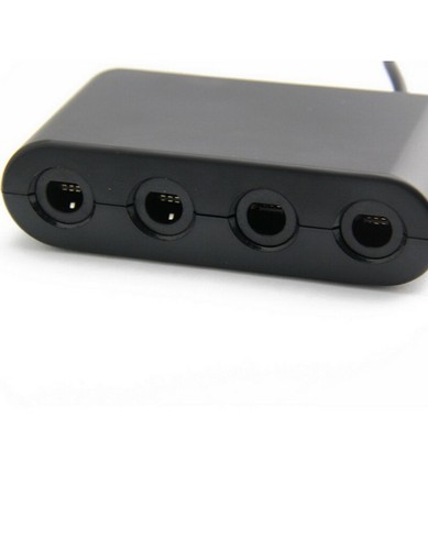 Adaptateur Filaire 4 Manettes GameCube pour Wii U, Switch ou PC Windows 7/8/10 - Foto 3 di 7