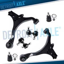 Front Lower Control Arms Ball Joints Sway Bars Kit for 2003 - 2011 Honda Element