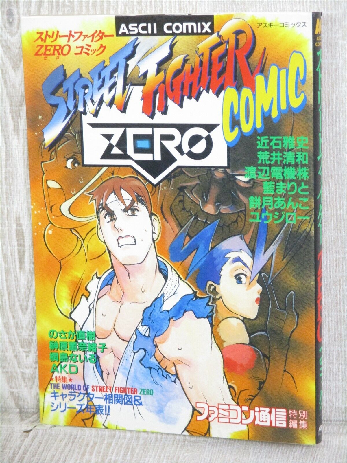 Street Fighter III Ryu Final JAPANESE Manga Volume 2 Earth Used Condition