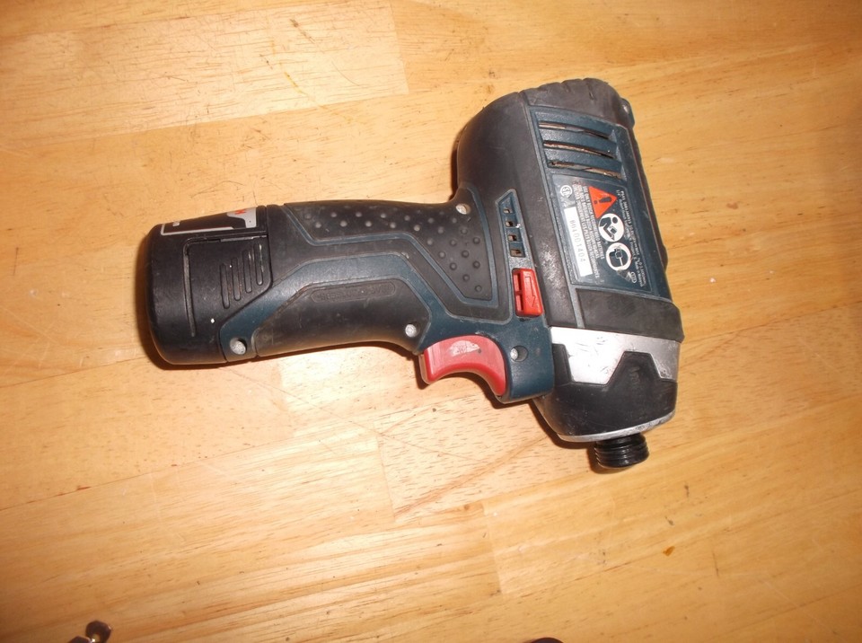 Bosch PS41 12V Cordless Impact Driver WITH FULL CHARGE BATTERY 346396867 eBay