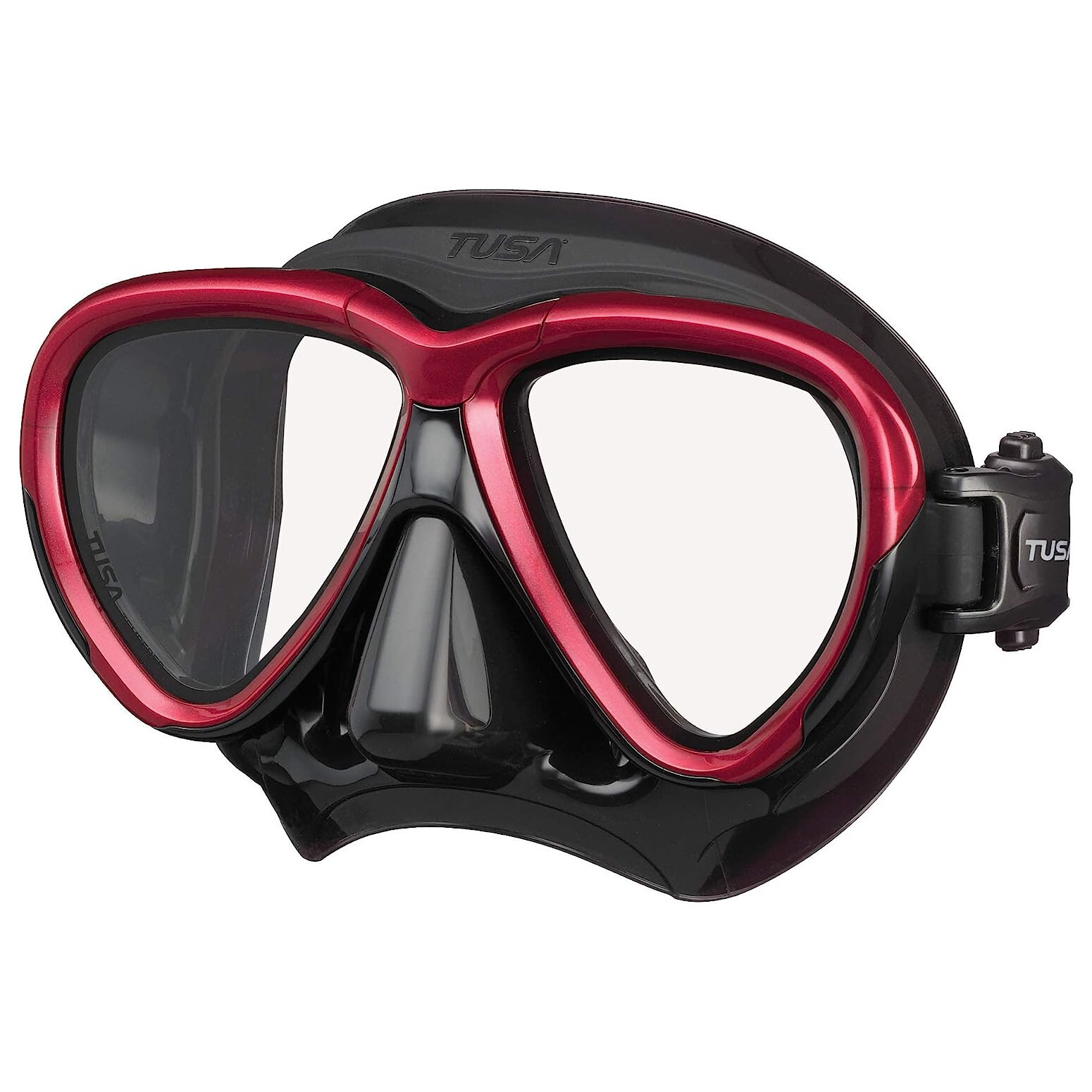 Metallic Red/Black Silicone