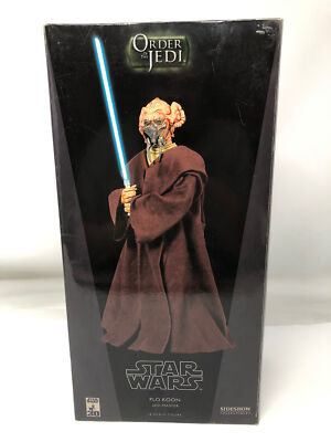 2007.SIDESHOW/STAR WARS“PLO KOON” Sideshow Star Wars Plo Koon 12 inch Action Figure