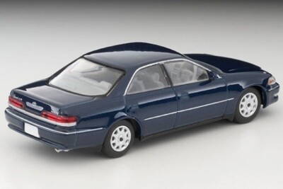 LV-N311d Tomytec 1:64 Toyota Mark II 2.5 Grande 1998 model navy