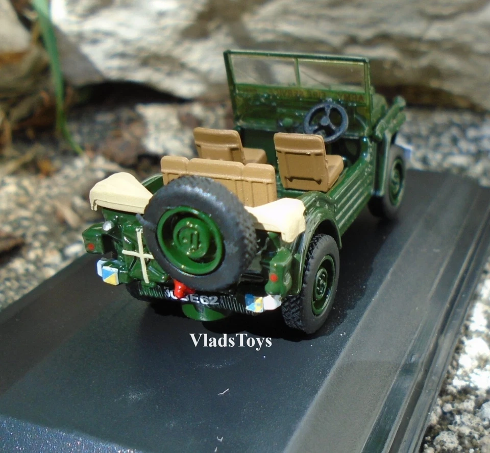 Oxford 1/76 Austin Champ British Army RASC Fire Service 76AC004 - Image 4 of 4