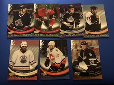 2006-07 Upper Deck Power Play Hockey Goal Last Man Standing 7 Card Insert Set
