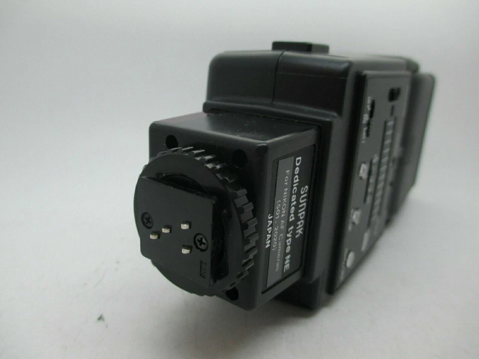 Flash de montaje en zapata Sunpak Auto Thyristor 433 AF para cámaras Nikon SLR DSLR Foto 3 de 3