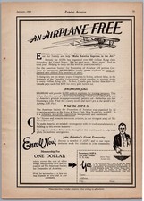 1929 Aviation Advertisement American Society for Promotion of Aviation ASPA