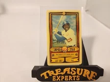 1983 Perma-Graphic Baseball Credit Cards #28 Pedro Guerrero Super Star - Mint