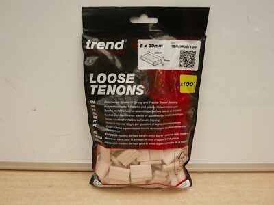 Trend Ten/5x30/100 5mm x 30mm lose Zapfen Festool Domino